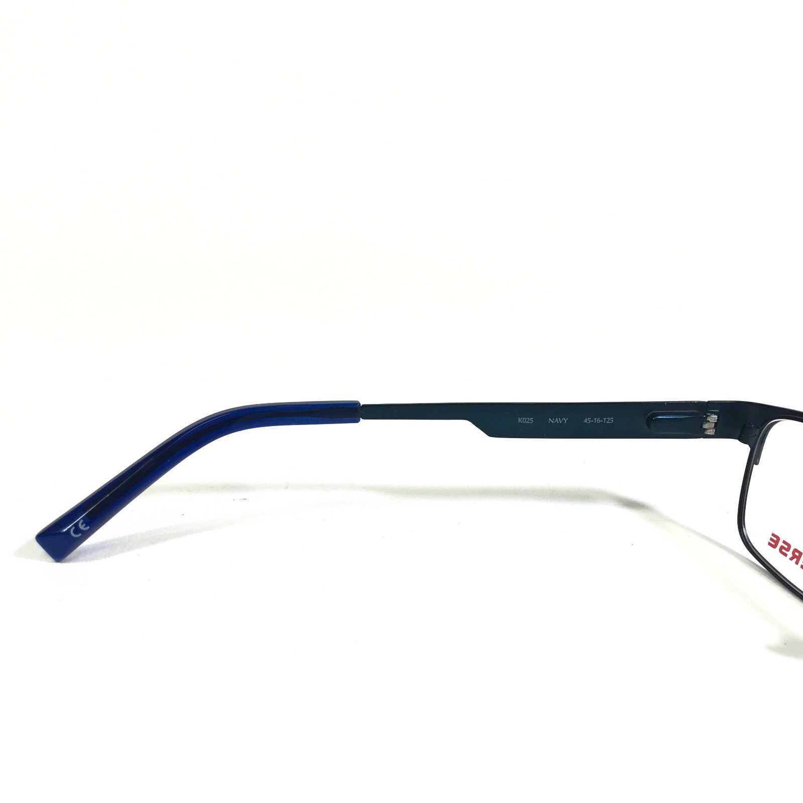 Converse Kids Eyeglasses Frames K025 NAVY Blue Square Full Rim 45-16-125 thumbnail 9