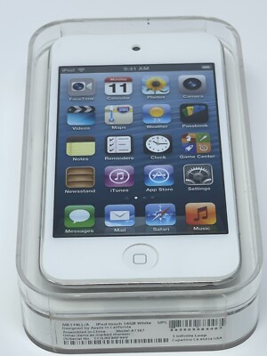 Genuine Apple iPod touch 4th 16GB White ME179LL/A MP3 Playe A1367