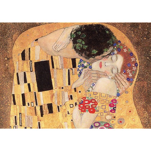 Trefl Red Art Collection 1000 Piece Puzzle - The Kiss - Picture 2 of 4