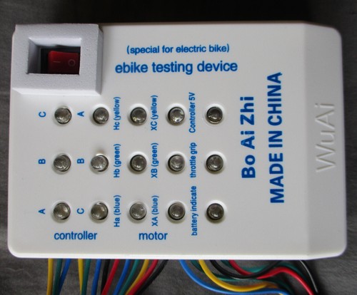 E-Bike E-Scooter Controlador Motor Sin Escobillas TESTER 24V/36V/48V/60V/72V - Imagen 5 de 11