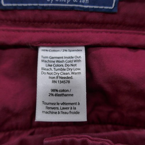 Vineyard Vines Mens Slim Chino Pants 31x32* Red Mid Rise Stretch Twill - Picture 12 of 14