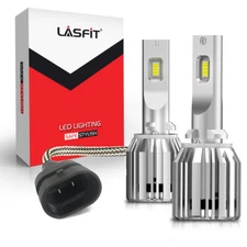 LASFIT 880 881 White LED Fog Lights Bulbs Xenon White Free Return LCplus 6000K
