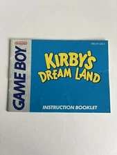Nintendo Gameboy Manual ONLY Kirby’s Dream Land Instruction Booklet DMG-KY-USA
