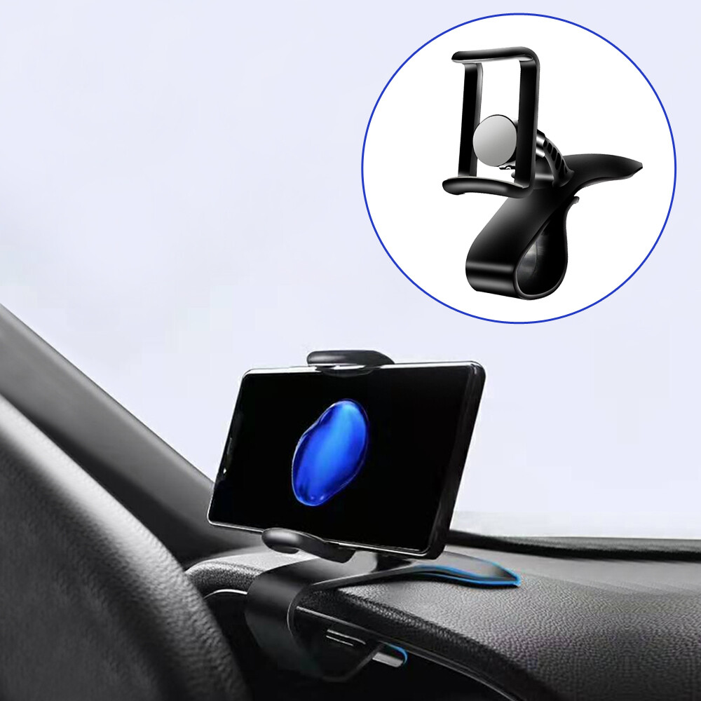 Dash Cell Phone Holder Universal Car Dashboard Phone Mount Holder - Clip-On Cradle For Cell Phones & GPS Devices 3.5" To 6.5" Cell Phone Car Mount - Foto 3