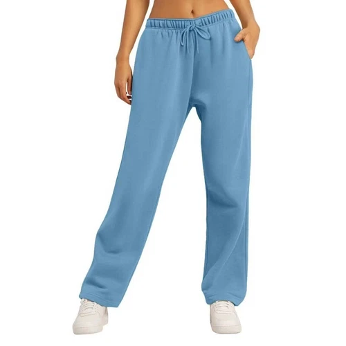 Womens Joggers Tracksuit Bottoms Close Hem Fleece Ladies Trousers Jogging Pants - Picture 10 of 13