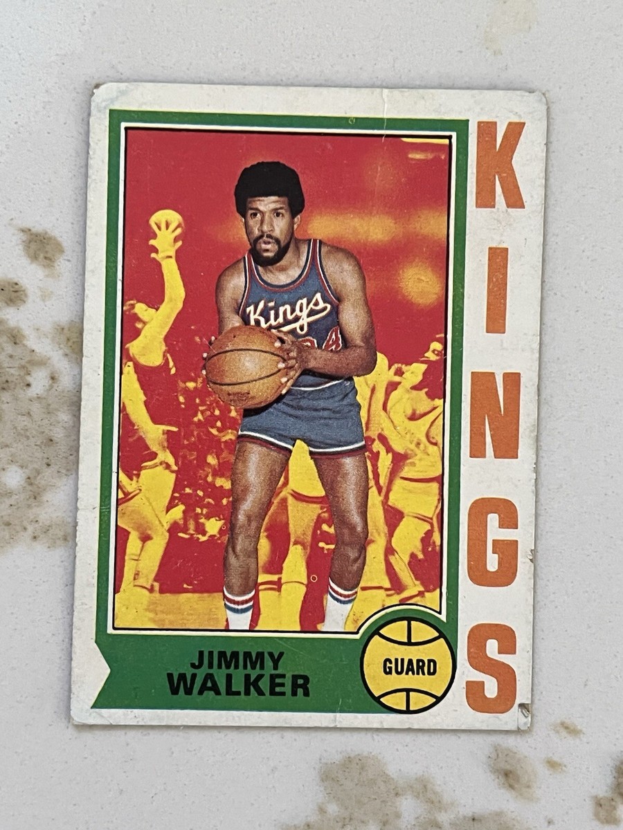 Jimmy Walker Kansas City Omaha Kings 1974-75 Topps Basketball #45