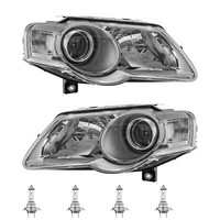 Scheinwerfer Set Rechts & Links H7/H7 FüR VW Passat Variant 3C5 3C2 Inkl. Lampen