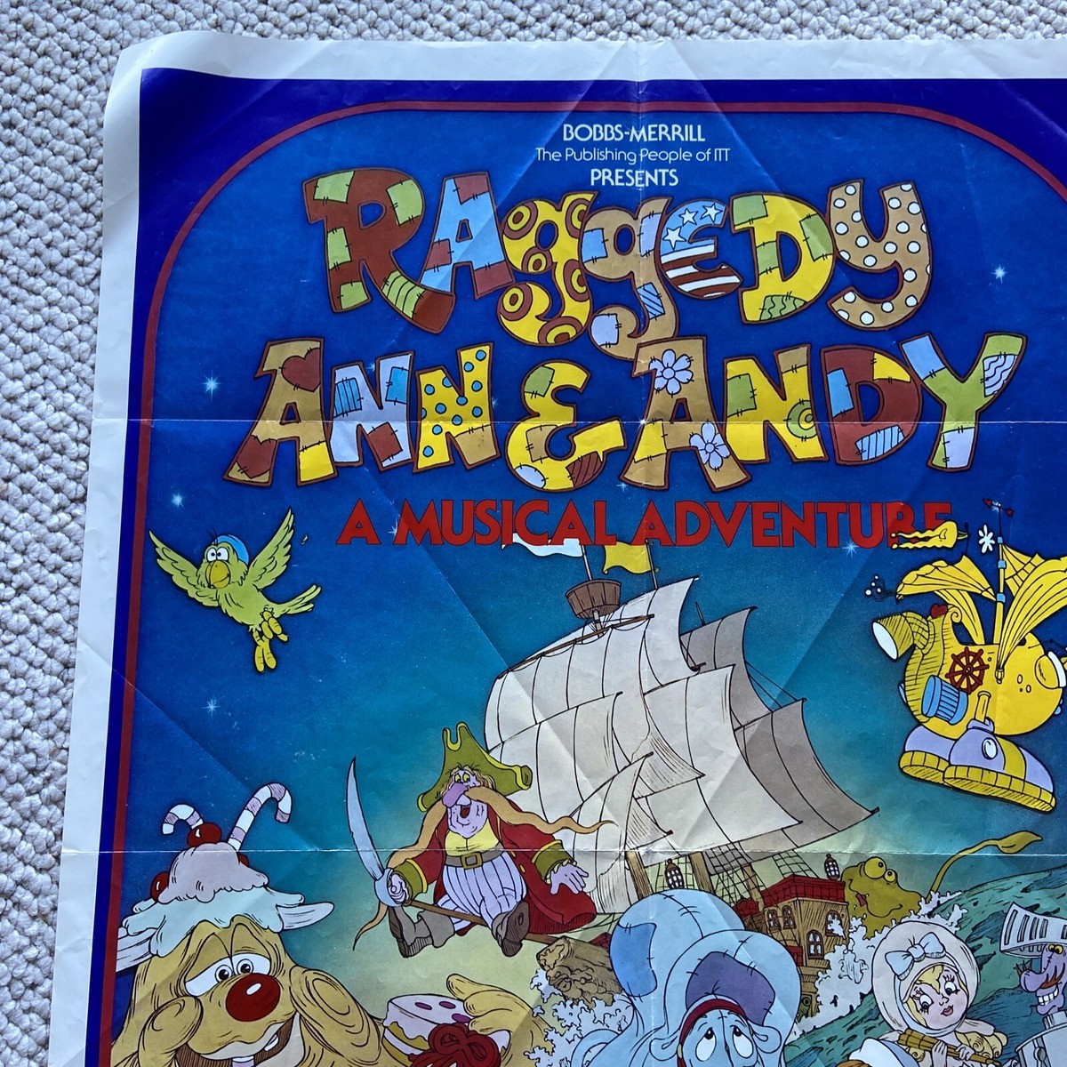 アンとアンディーの大冒険　USオリジナル映画ポスター RAGGEDY ANN AND ANDY ORIGINAL 27X41 MOVIE POSTER 1977 | eBay