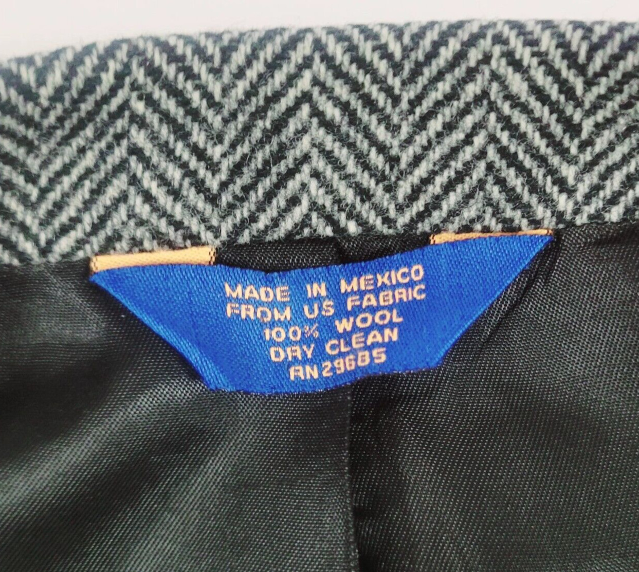 Pendleton Wool Blazer Herringbone Western Elbow P… - image 14