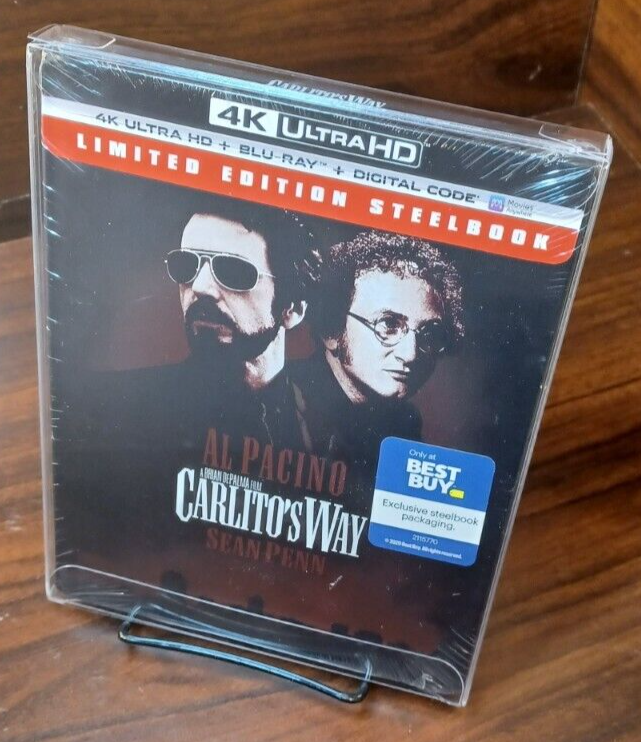 Carlito’s way 4K スチールブック　イタリア版 Carlito's Way 4K Best Buy STEELBOOK (4K+Blu-ray+Digital) Al