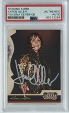 2008 Donruss Americana Indiana Jones Karen Allen SIGNED Marion PSA DNA Autograph