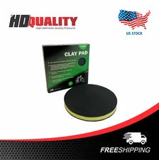 HDQ 1 Pc Professional 6" Clay Bar Pad Detailing Disc For Polisher Pad 150MM Foam