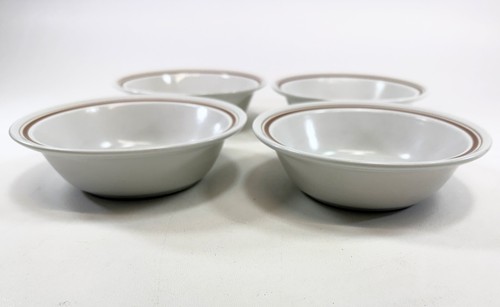 Vintage Stoneware Bowls Set of 4 Royal Doulton Fieldflower LS1019 - Picture 2 of 6