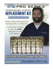 Instant Smile Pro Series Temporary Tooth Replacement Kit
