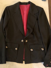 Drama open front two button blazer blazer 10