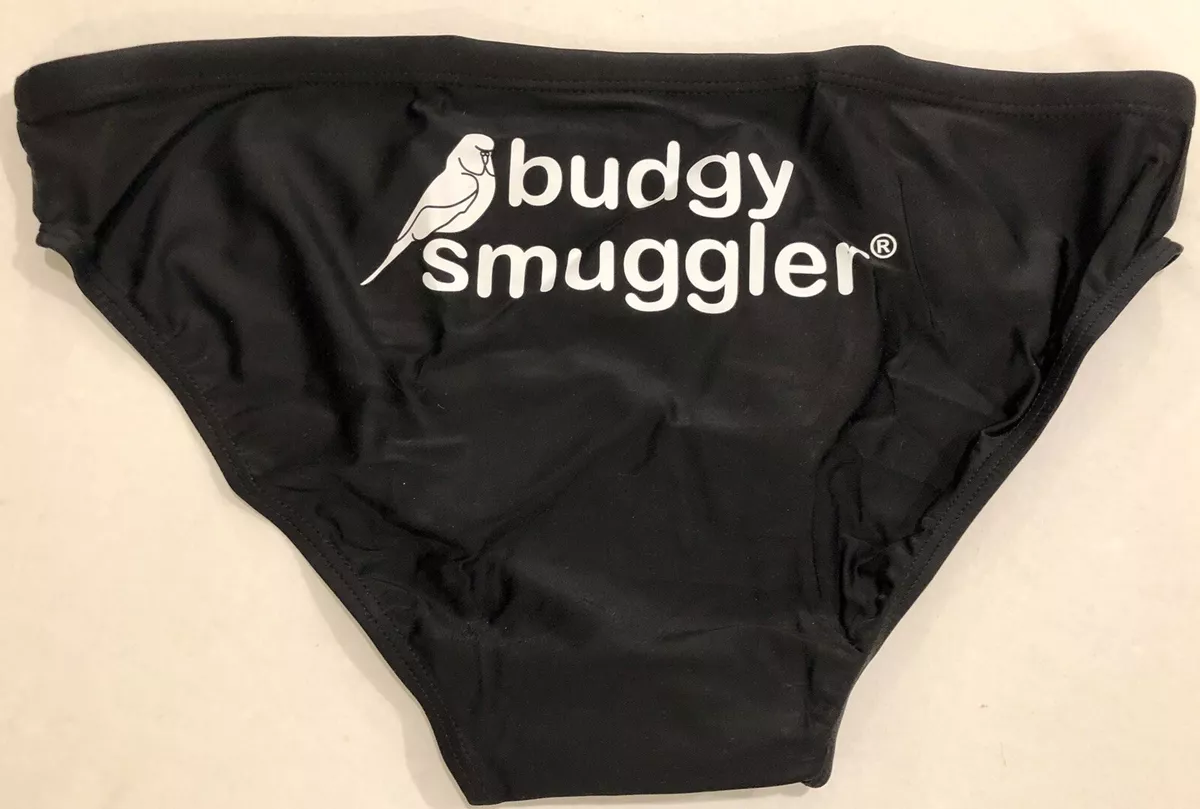 BUDGY SMUGGLER- ‘BLACK' - KIDS SIZE 4 & 6