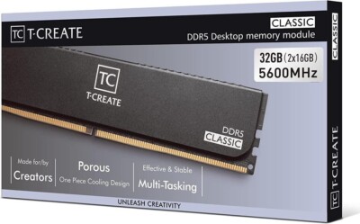 TEAMGROUP 32GB(2x16GB) T-CREATE CLASSIC (DDR5-6000) Model
