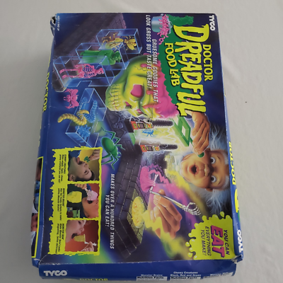 1995 TYCO Doctor Dreadful Food Lab Complete but Stock# 3161 for