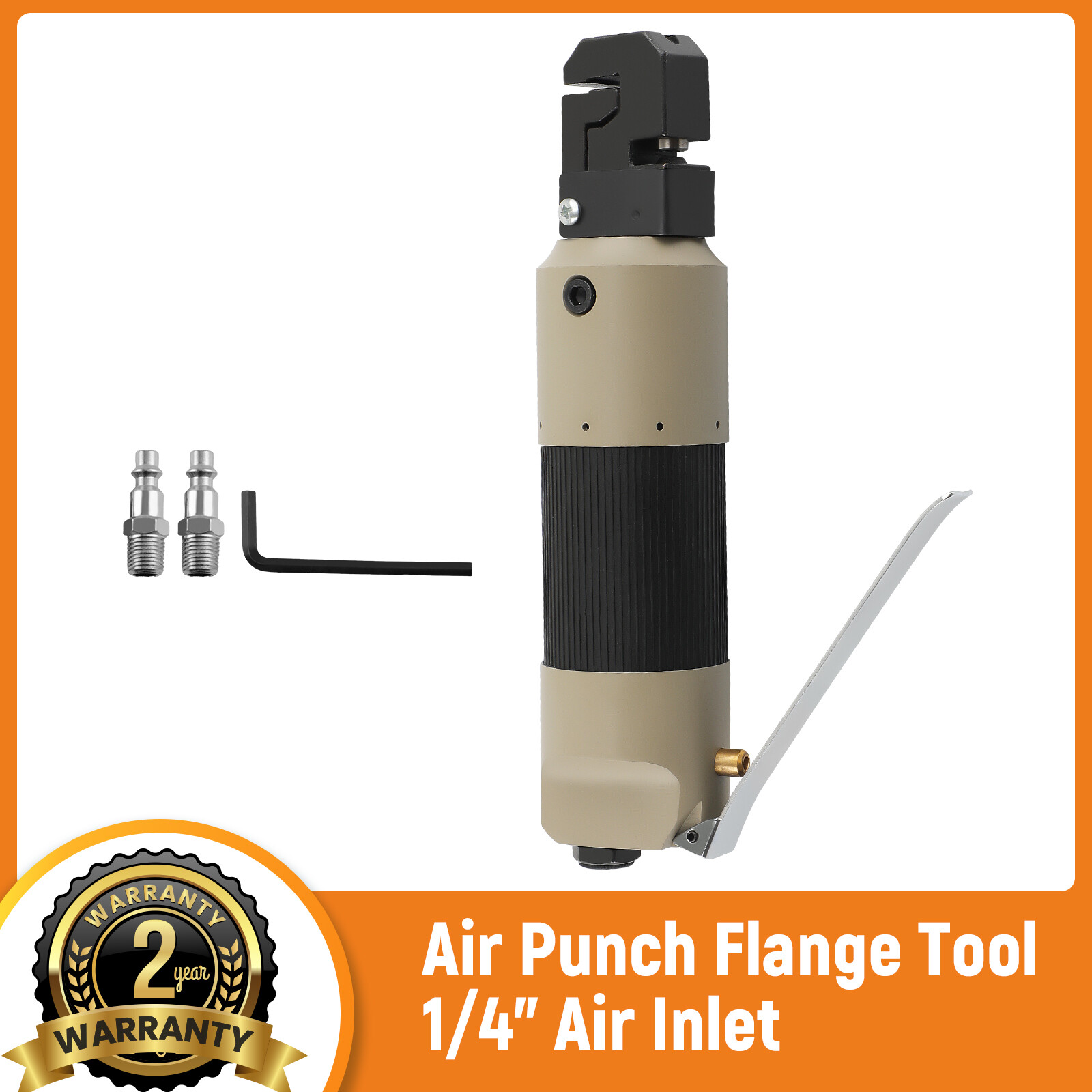 Pneumatic Air Panel Flange Punch Tool Auto Body Sheet Metal Hole