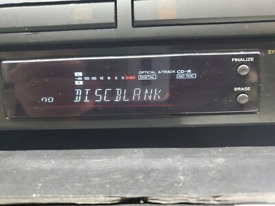 TEAC RW-D250 Double Deck CD player/Recorder Double Speed