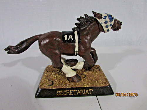 Secretariat Bobblehead 1973 Triple Crown Winner Horse Racing Churchill no Box
