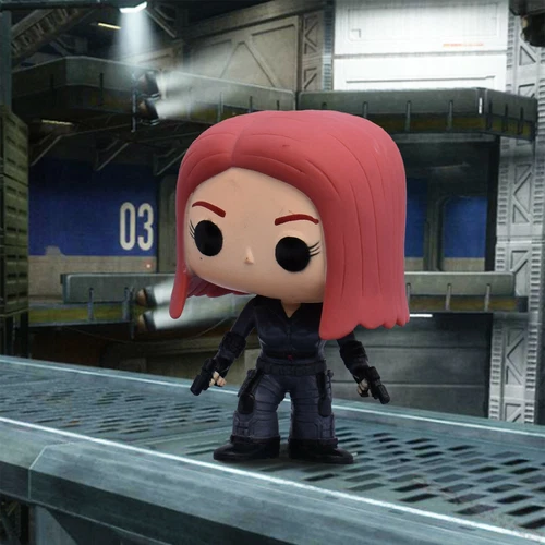 Funko POP! 2014 Marvel CAPTAIN AMERICA: The Winter Soldier #42 BLACK WIDOW