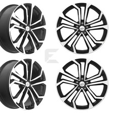 4x 18 Zoll Alufelgen für Jaguar S-Type / Dezent TA dark 8x18 ET45 (B-CE01455)