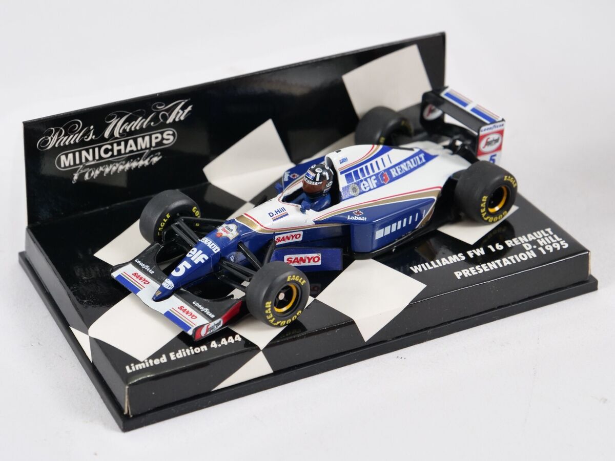 MINICHAMPS 1/43 Williams Renault FW14 Ayrton Senna & Nigel MINICHAMPS 1/43 Williams Renault FW14 Ayrton Senna & Nigel