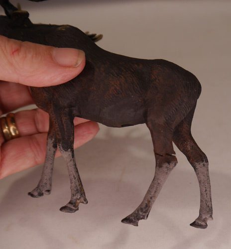 Massefigur Lineol Elch (1) ca. 10 cm hoch Kennung: Germany - Vintage - Picture 6 of 6