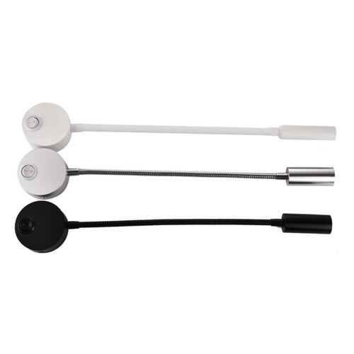 3W LED Schwanenhals Wandlampe Wandleuchte Leselicht Bettleuchte Flexible Spot  - Bild 3 von 15