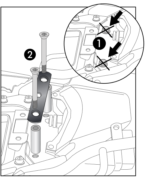 Honda CBR250R (From 2011) Minirack Soft Luggage Rear Rack BY HEPCO AND