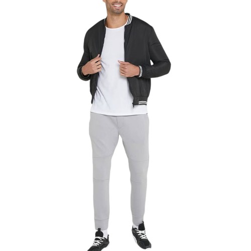 BRAVE SOUL Chaqueta Bombardero Deporte Béisbol Universidad Calce Regular Prenda para el torso Abrigo de Invierno - Imagen 5 de 12