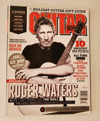 Guitar World Magazine Holiday 2013 - Pink Floyd  - Roger Waters