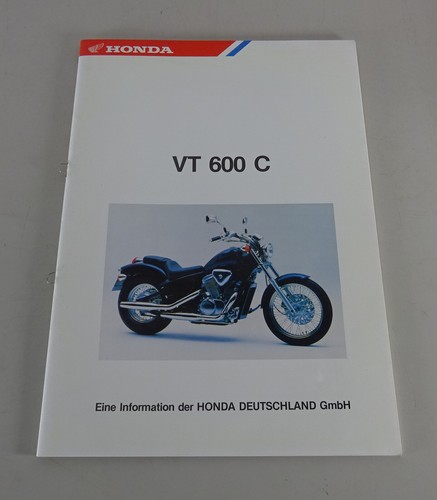 Technical Information Motorcycle Honda VT 600 C Shadow Stand 01/1987