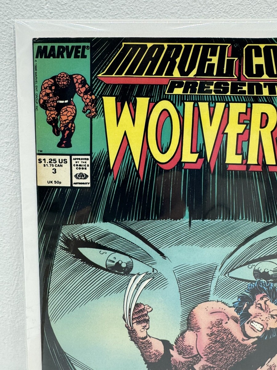 Marvel Comics Presents Wolverine #3 Bagged And Boarded Marvel