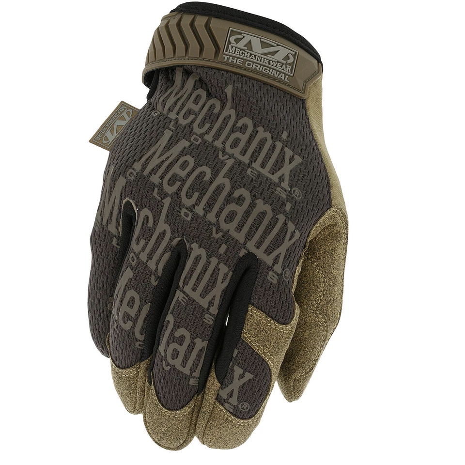 Mechanix Wear Orginal Gloves Airsoft Hunting Protection Security Police Brown