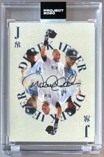 TOPPS PROJECT 2020 #235 DEREK JETER HOF by OLDMANALAN 1993 YANKEES FREE SHIPPING
