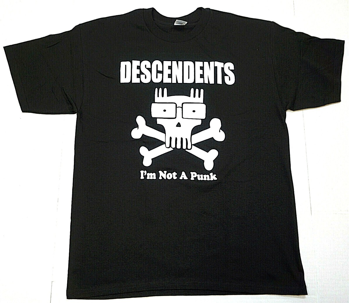 DESCENDENTS T-shirt I'm Not A Punk Men's 100% Cotton Punk Rock Tee