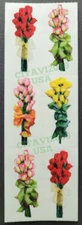 PAPER HOUSE  STICKERS  STICKY PIX- BOUQUETS OF ROSES FLOWERS - VINTAGE ACID FREE