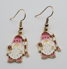 Valentines Gnome fishhook earrings