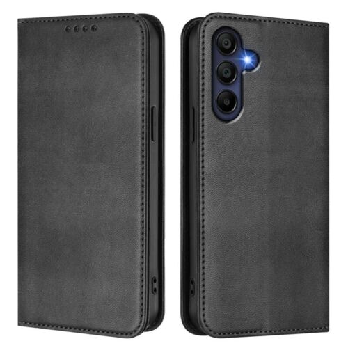 Genuine Leather Wallet Case Magnetic Card Flip over for Samsung A16/A26/A36/A56 - Picture 13 of 17