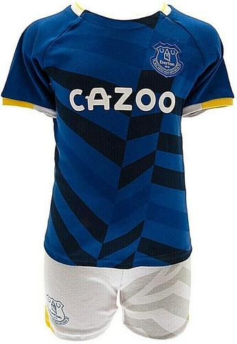 EVERTON FC BABY SHORT SLEEVE T-SHIRT & SHORTS FOOTBALL KIT EFC SET - Picture 2 of 11