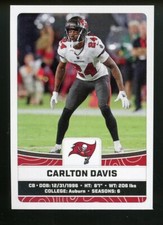 2023 Panini NFL Sticker CARLTON DAVIS Buccaneers #491