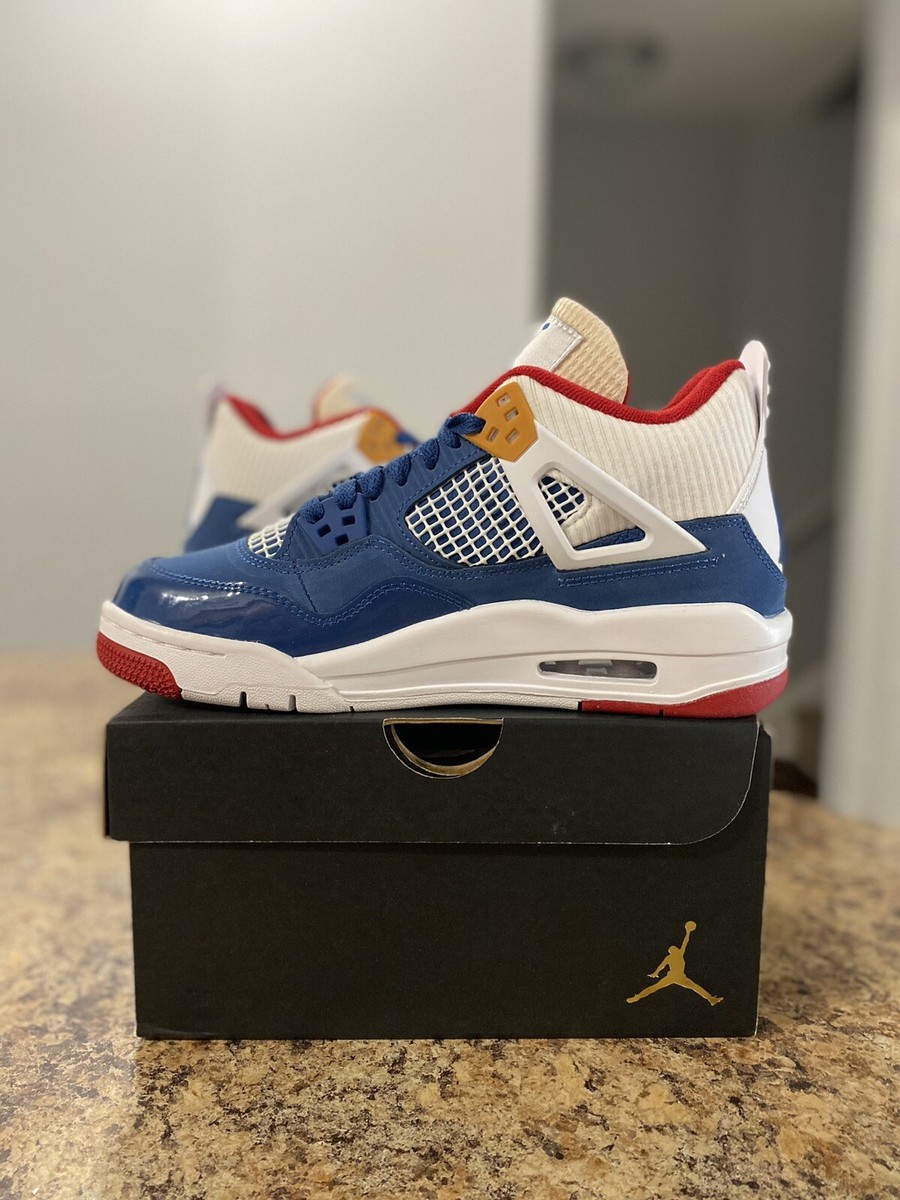 Air Jordan 4 ネイビー/レッド/ホワイト Air Jordan 4 Retro Messy Room (GS) DR6952-400 New Authentic | eBay