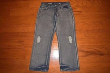 EXPRESS - 'KINGSTON' Classic Fit BOOT CUT Blue Jeans - Men Size 34 x 29