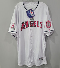 NWT Majestic Flex Base Authentic Anaheim Angels Mothers Day Jersey 56 3XL $389