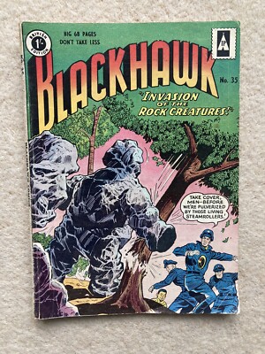 BLACKHAWK #35 - STRATO PUBLICATIONS