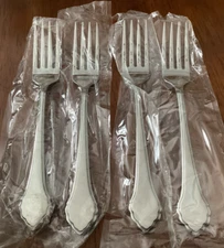 Oneida Stainless Autumn Glow Summer Mist Set Of 4 Dinner Forks Unused Flatware