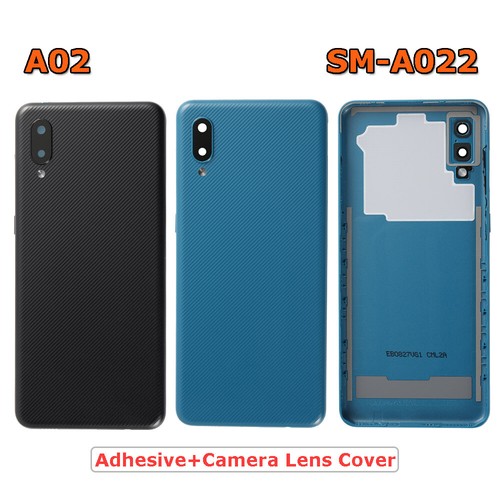 Rear Back Housing Cover Battery Door with Adhesive For Samsung Galaxy A02 A022