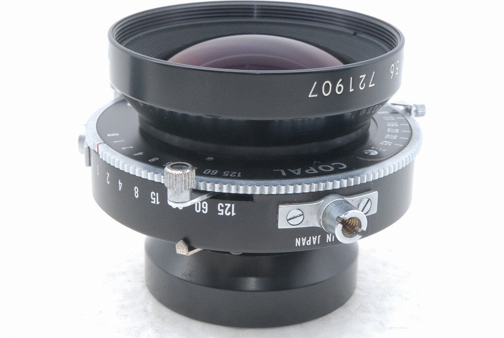 NIKON 150mm f/5.6 NIKKOR-W レンズ Exc Nikon Nikkor W 150mm f/5.6 f 5.6 Lens w/Copal for Wista